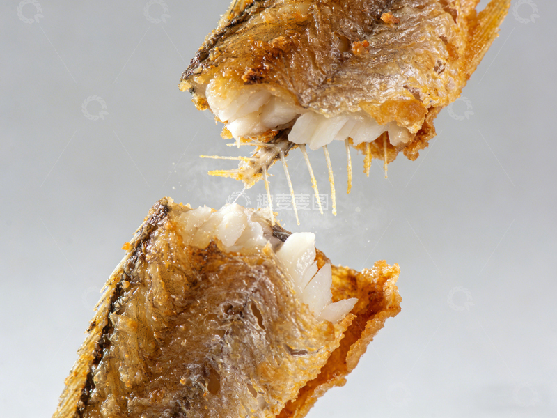 高清大图下载【趣麦麦图】油炸鱼块昆虫飞舞