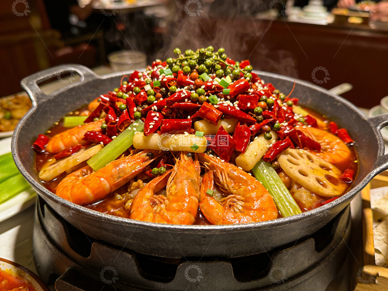 高清大图下载【趣麦麦图】麻辣香锅美食摄影1