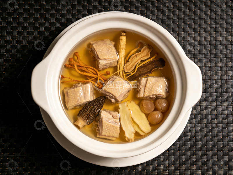 高清大图下载【趣麦麦图】精致中式煲汤美食摄影