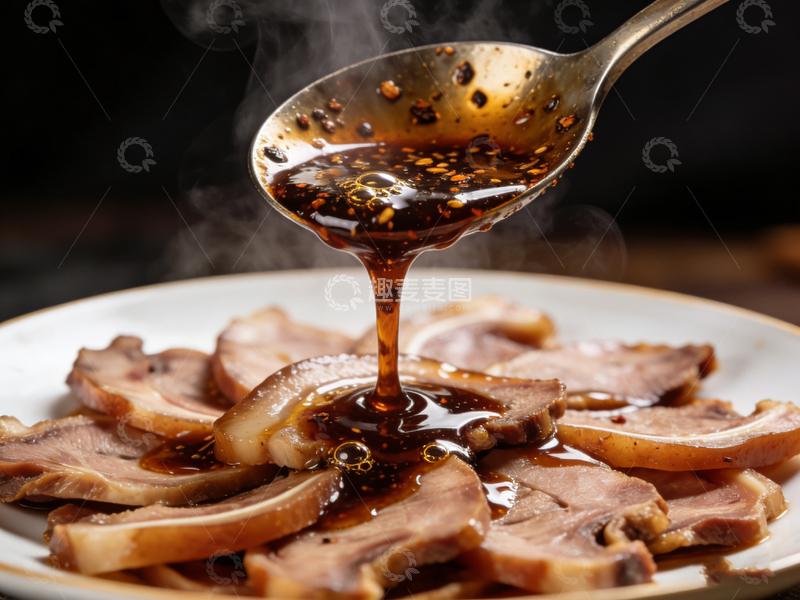 高清大图下载【趣麦麦图】美食摄影卤肉盘