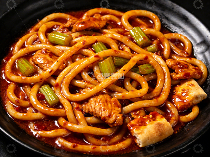 高清大图下载【趣麦麦图】辣酱炒面美食摄影