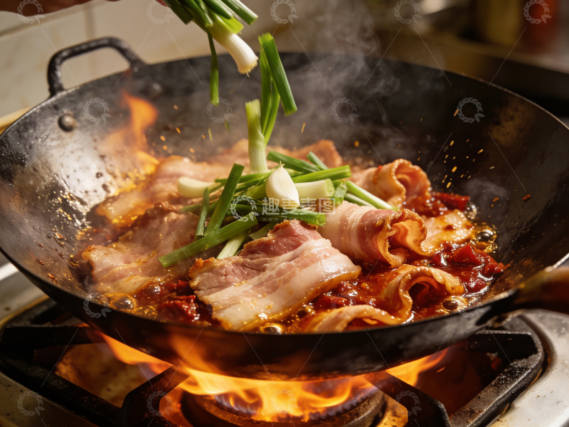 高清大图下载【趣麦麦图】韩式铁板烤肉美食摄影