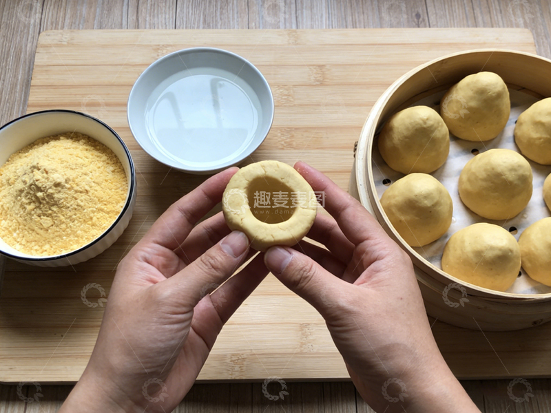 高清大图下载【趣麦麦图】手工制作面食场景