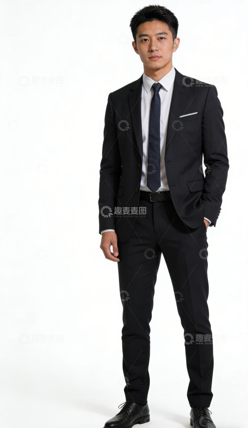 高清大图下载【趣麦麦图】商务正装男士肖像摄影