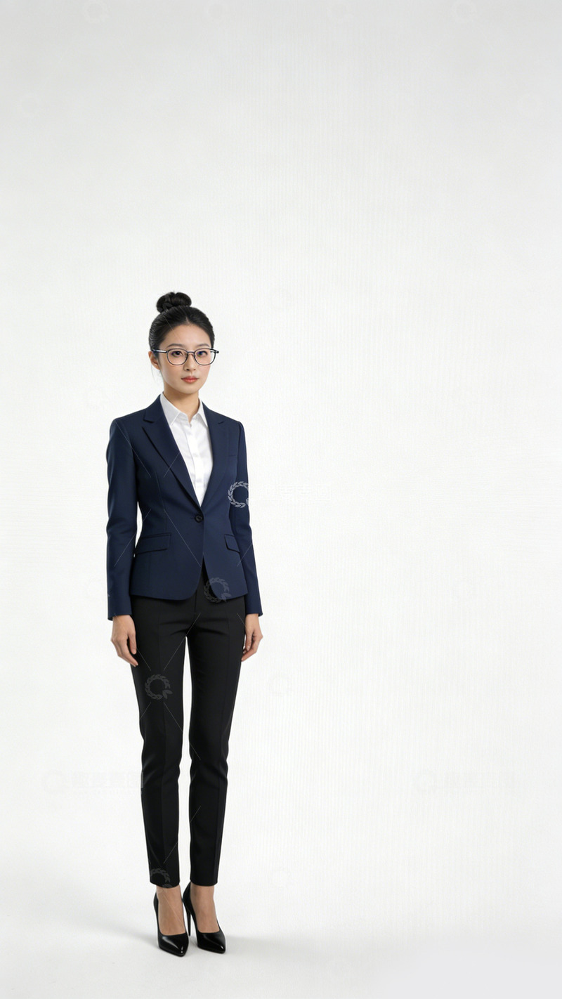 高清大图下载【趣麦麦图】职业女性正装照素材