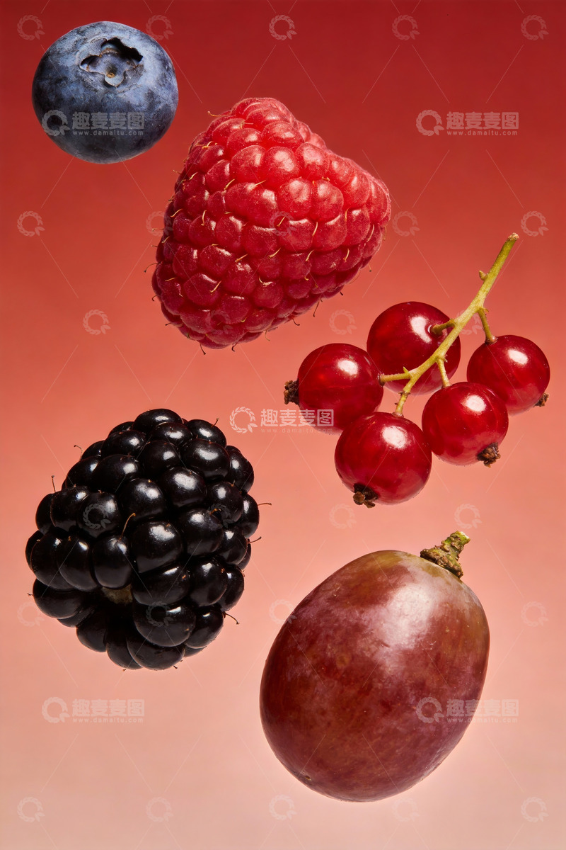 高清大图下载【趣麦麦图】极简暖红西自然食材美学摄影5