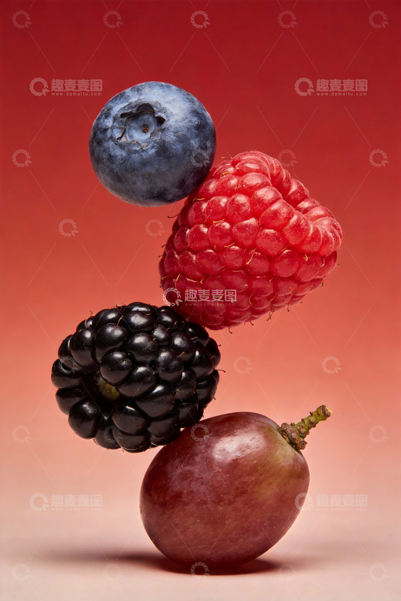 高清大图下载【趣麦麦图】极简暖红西自然食材美学摄影7