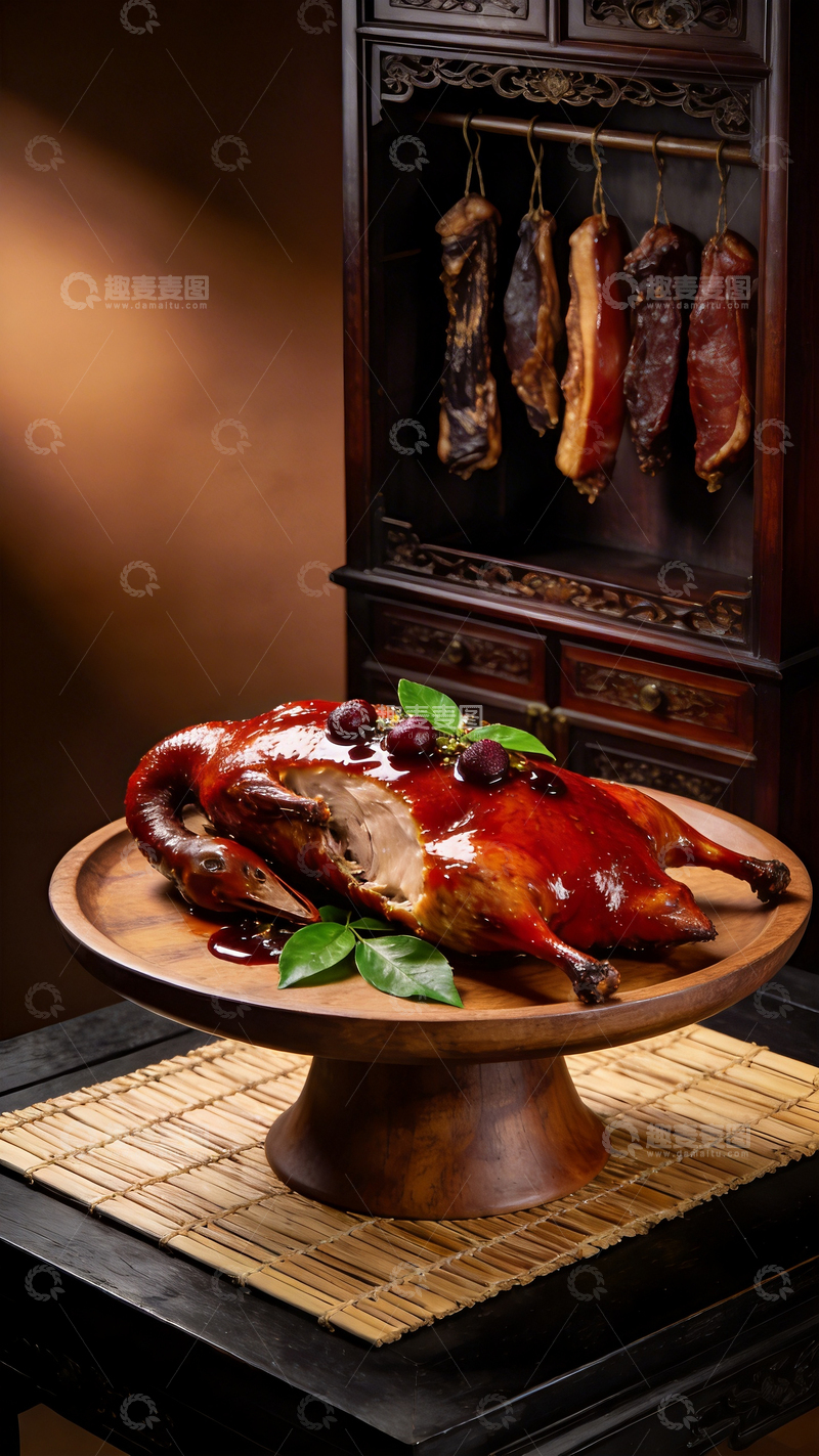 高清大图下载【趣麦麦图】广式酸梅烧鹅2