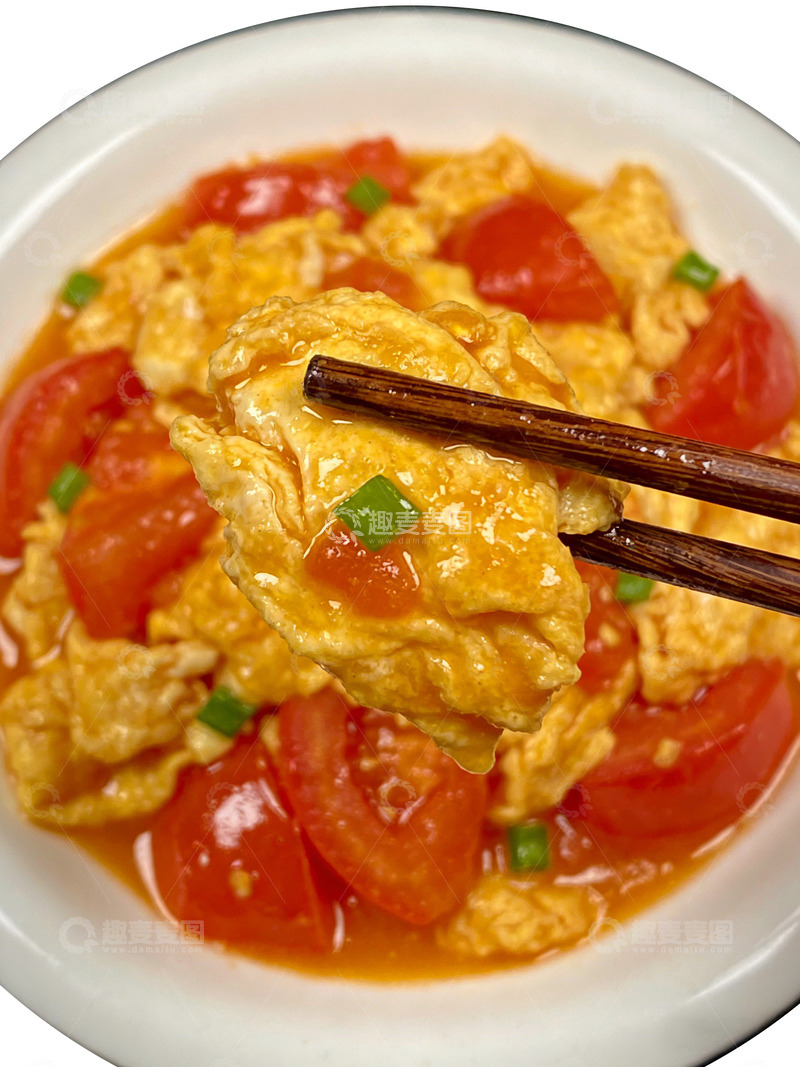 高清大图下载【趣麦麦图】西红柿炒鸡蛋
