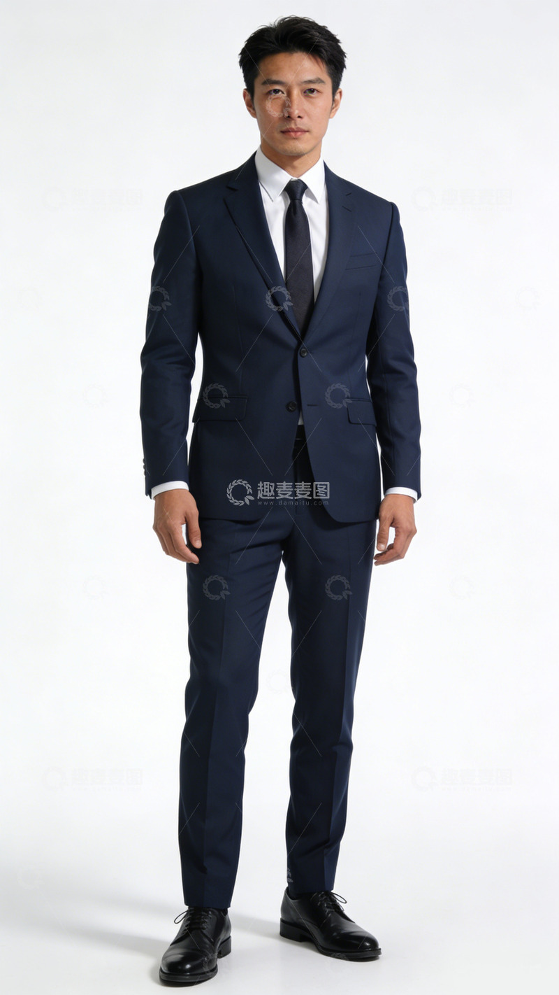 高清大图下载【趣麦麦图】正装男士全身照