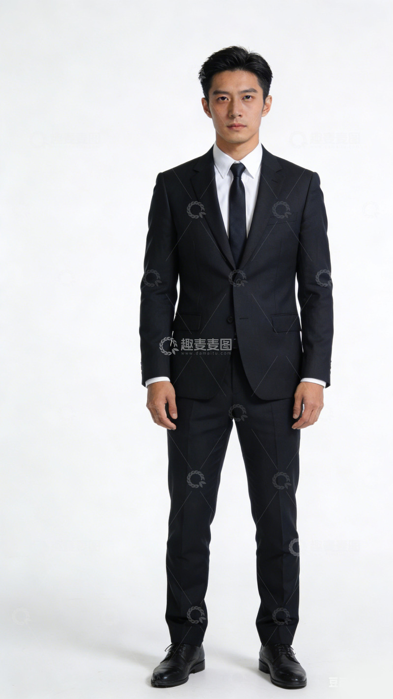 高清大图下载【趣麦麦图】正装男士肖像摄影照片