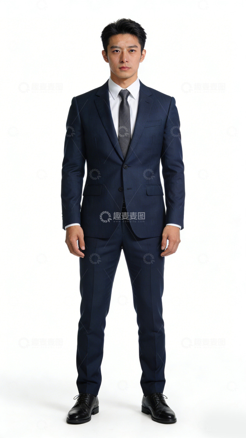 高清大图下载【趣麦麦图】帅气商务正装男士形象照