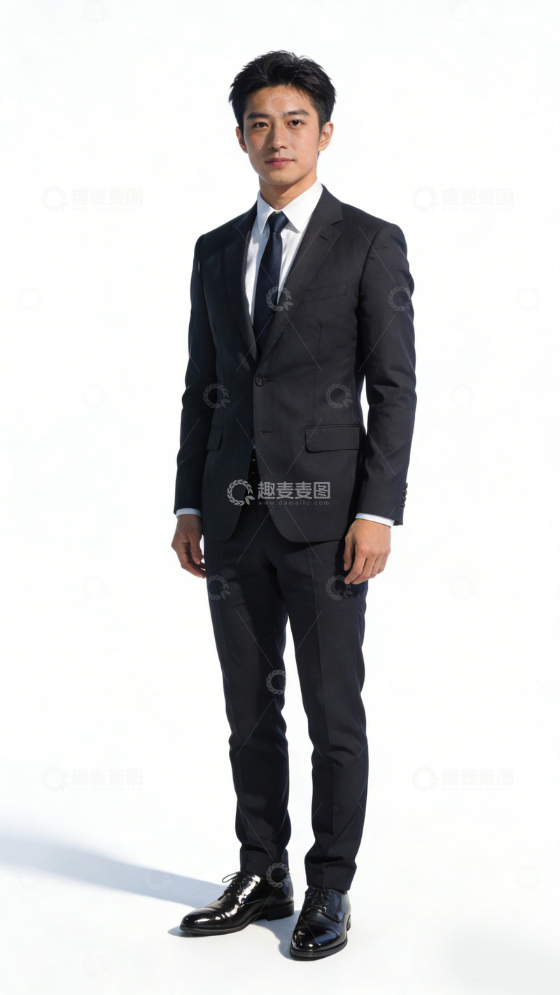高清大图下载【趣麦麦图】正装帅气男士职业形象照
