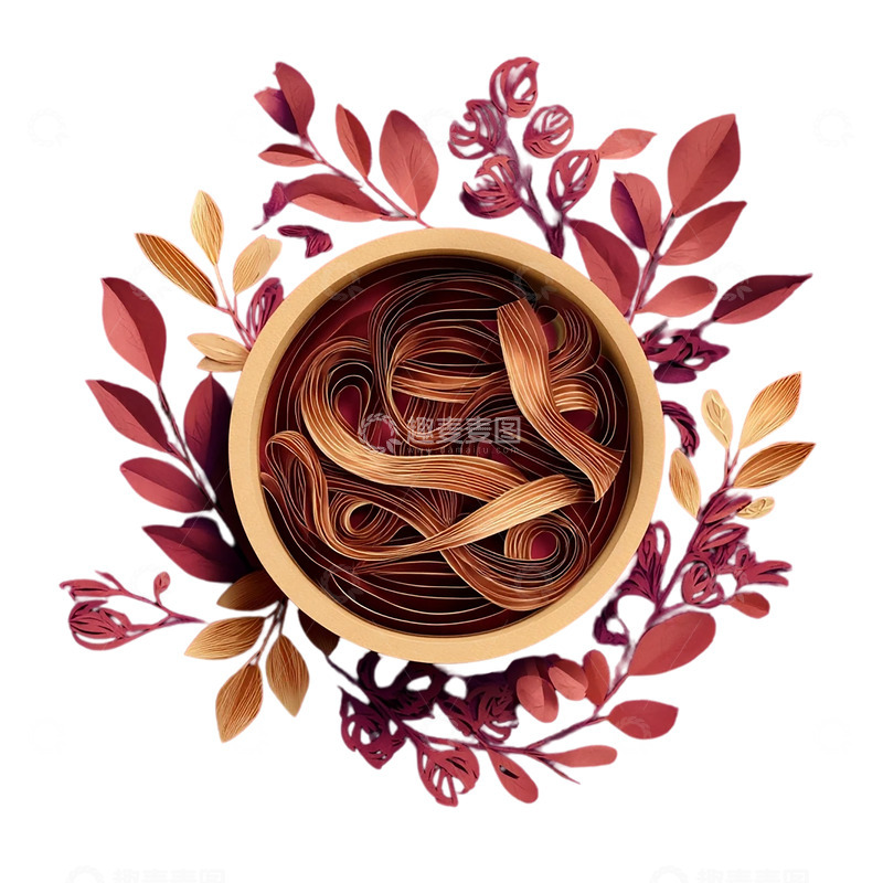 高清大图下载【趣麦麦图】螺旋之舞：岁月的缠绕与流转