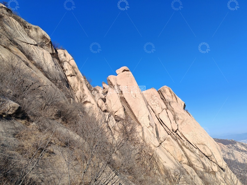 高清大图下载【趣麦麦图】峭壁风光岩石景观自然风光