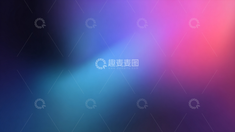 高清大图下载【趣麦麦图】梦幻色彩的蓝紫交响