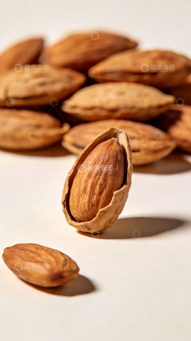 高清大图下载【趣麦麦图】极简坚果摄影3