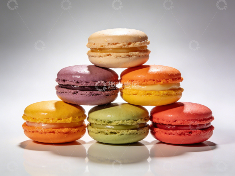 高清大图下载【趣麦麦图】马卡龙甜点摄影作品