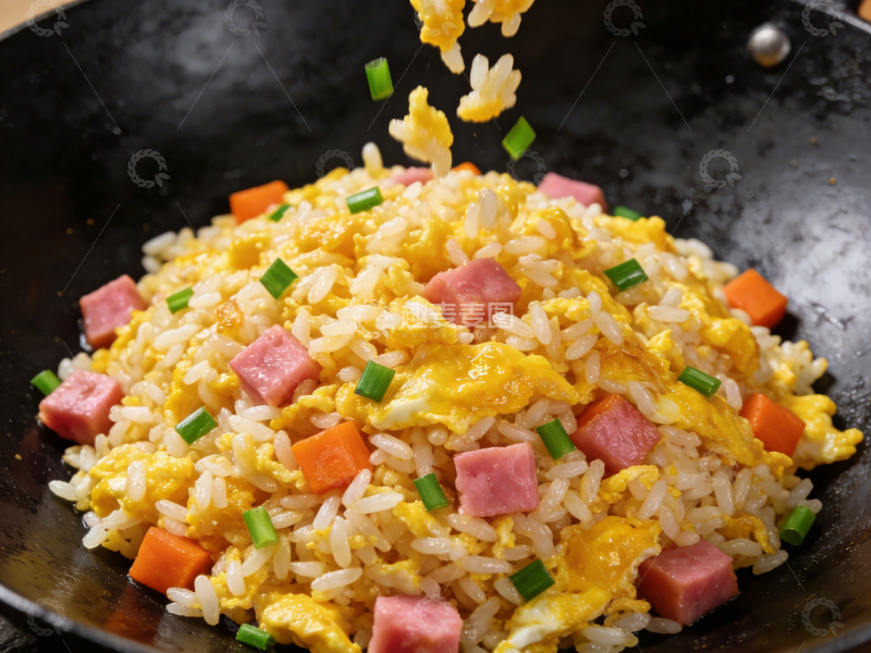 高清大图下载【趣麦麦图】家常蛋炒饭美食摄影
