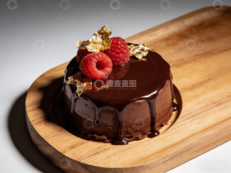 高清大图下载【趣麦麦图】巧克力蛋糕甜点美食摄影2