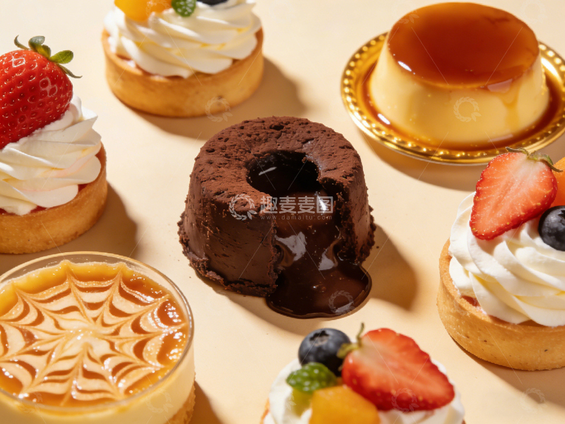高清大图下载【趣麦麦图】精致甜点美食摄影图片2