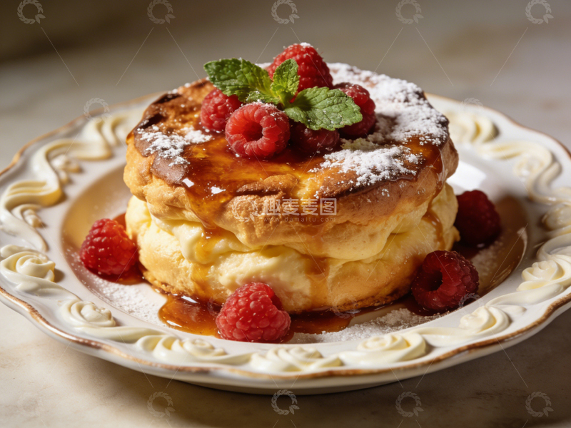 高清大图下载【趣麦麦图】美食摄影法式甜点