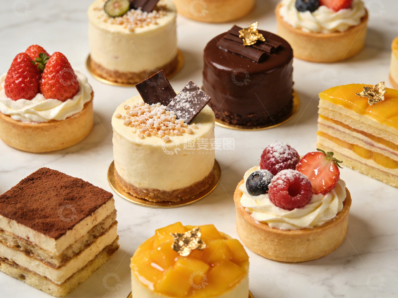 高清大图下载【趣麦麦图】精美糕点美食摄影图片