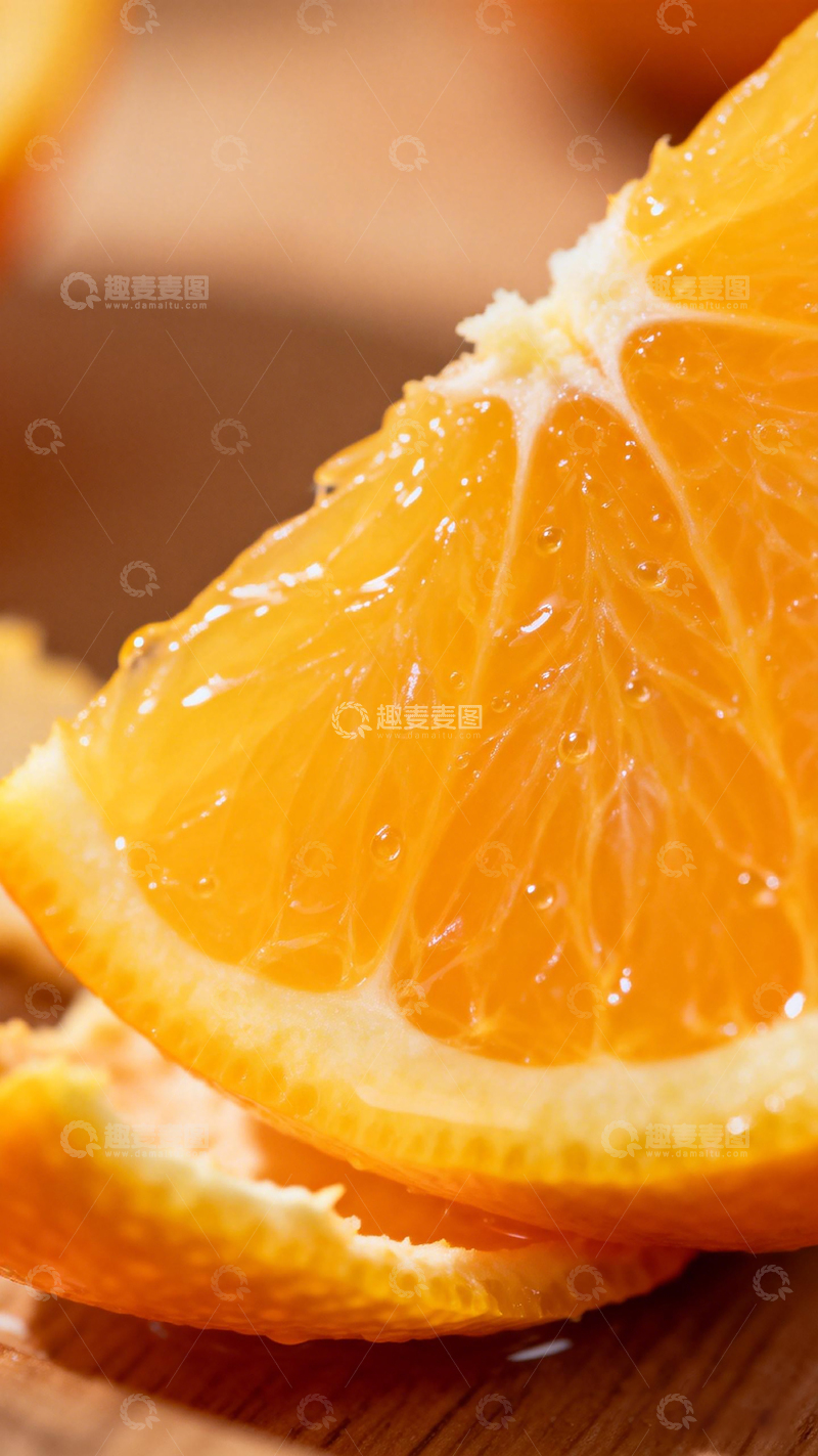 高清大图下载【趣麦麦图】新鲜橙子特写图