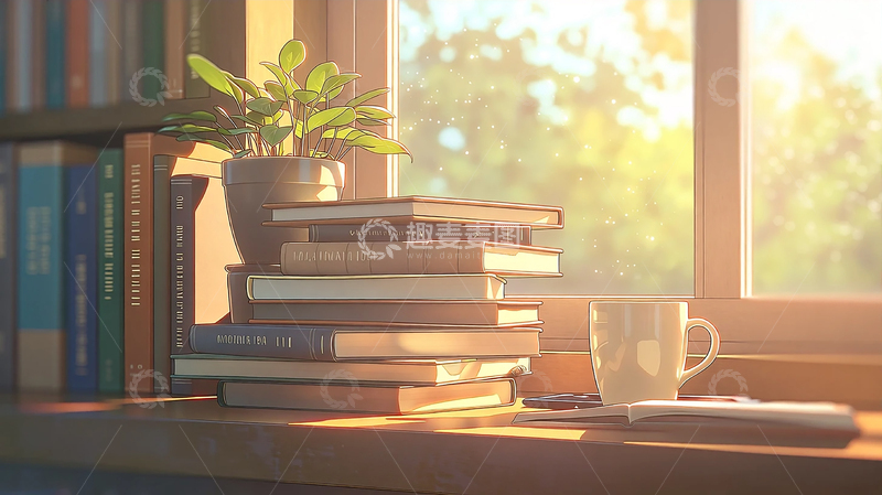 高清大图下载【趣麦麦图】书桌上的温暖时光碎影