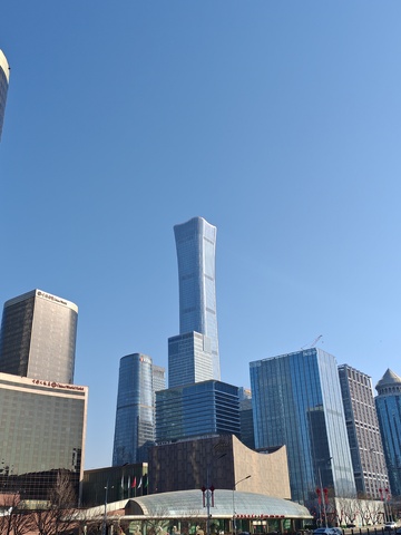 现代都市高楼风光