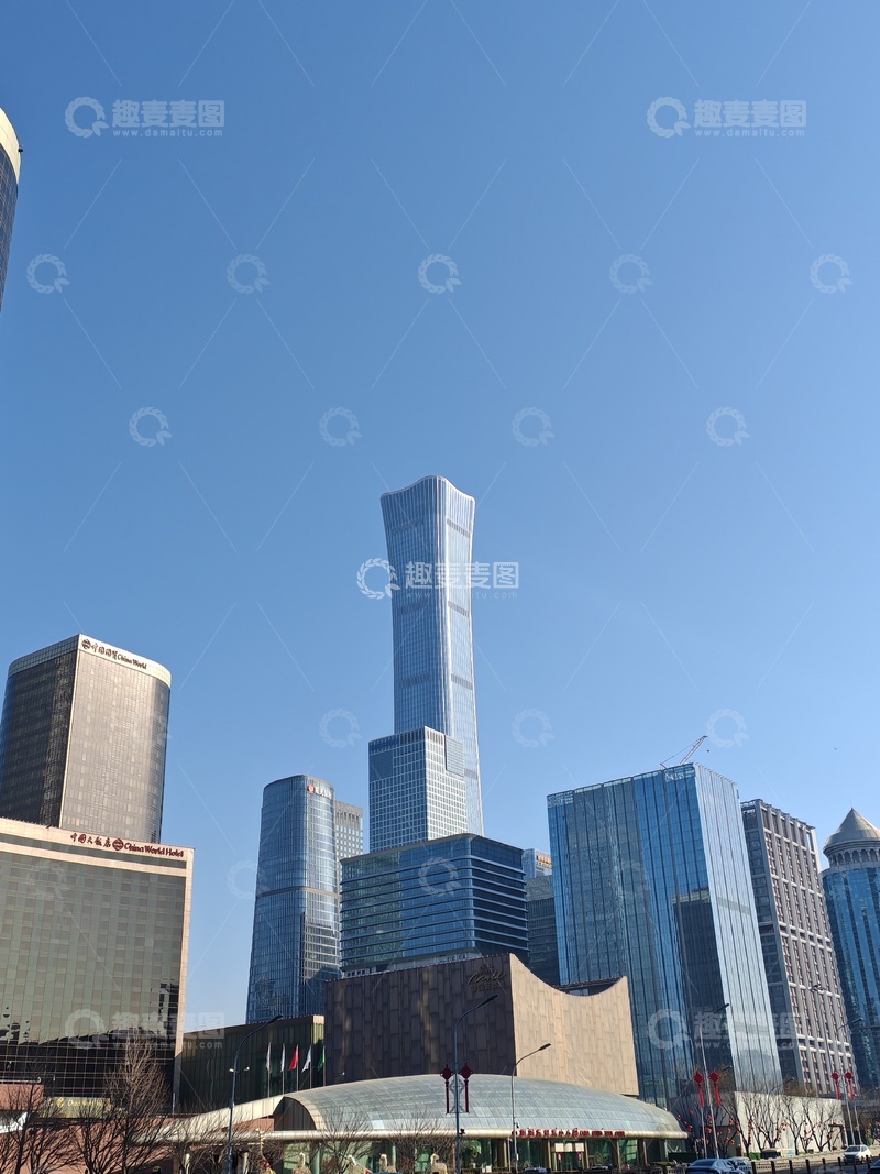 高清大图下载【趣麦麦图】现代都市高楼风光