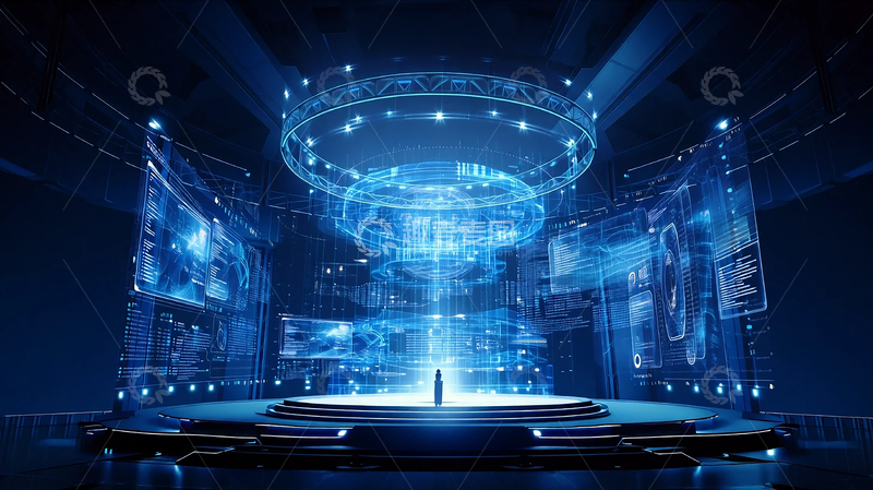 高清大图下载【趣麦麦图】超未来科技光影奇迹