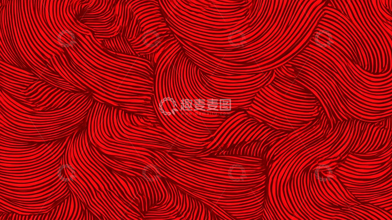 高清大图下载【趣麦麦图】红色海浪的秘密