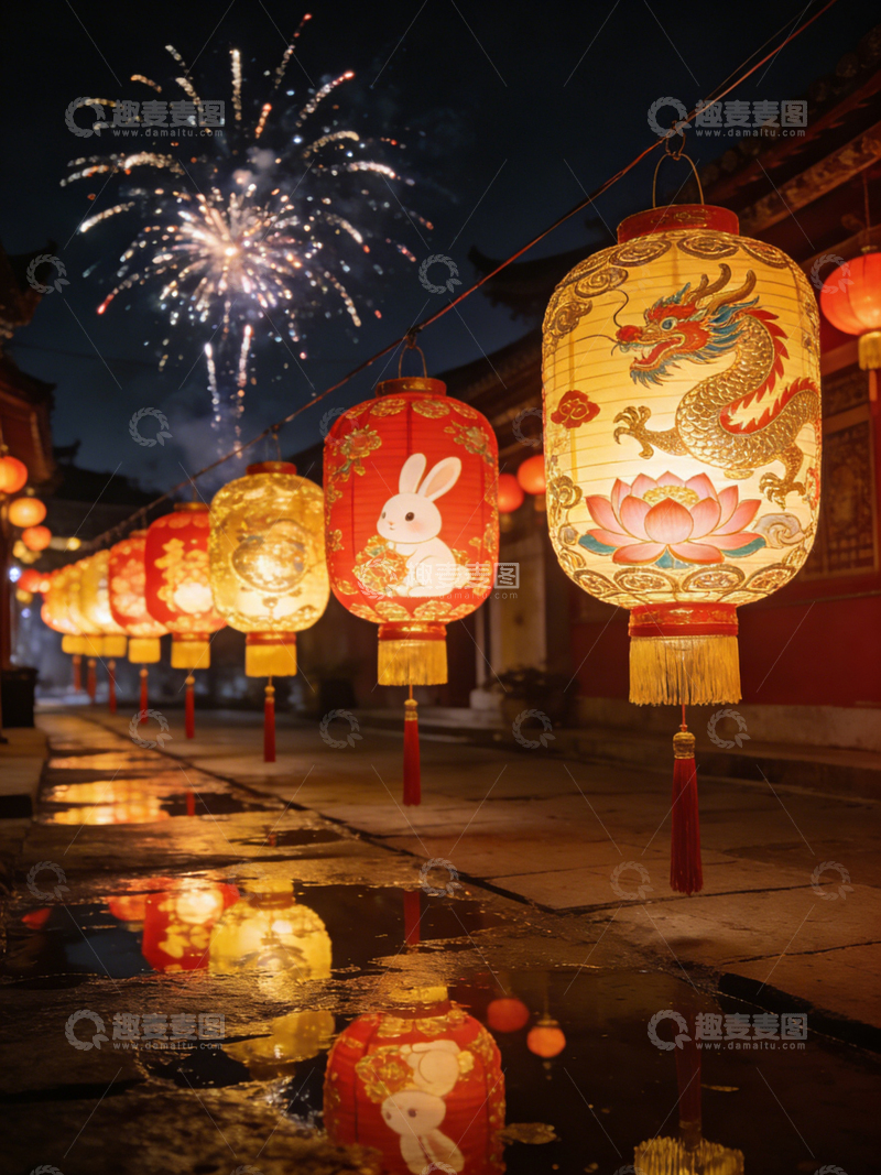 高清大图下载【趣麦麦图】元宵节花灯展