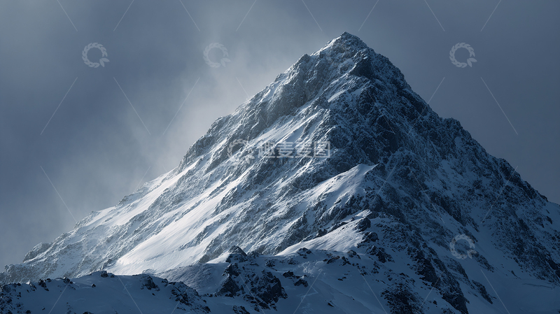 高清大图下载【趣麦麦图】冰封巍峨之巅的终极审判