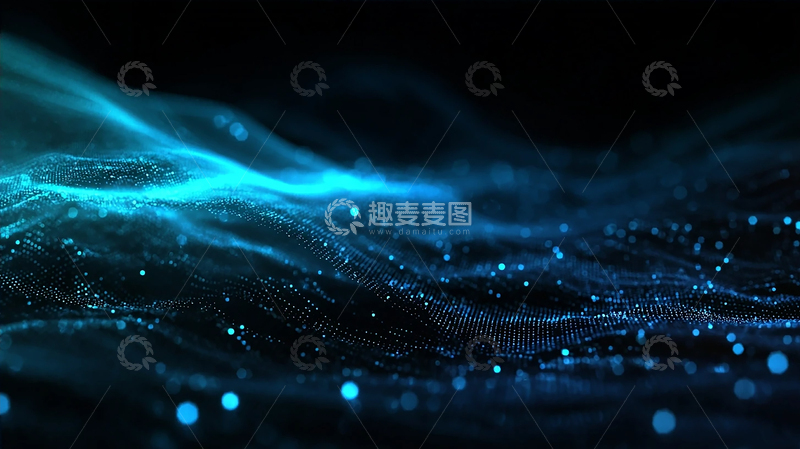 高清大图下载【趣麦麦图】星河流转的数据之舞