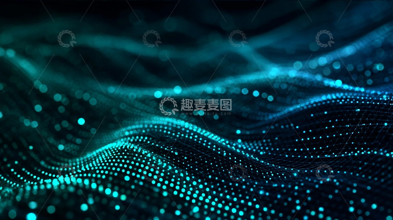 高清大图下载【趣麦麦图】星河流淌的数据之梦