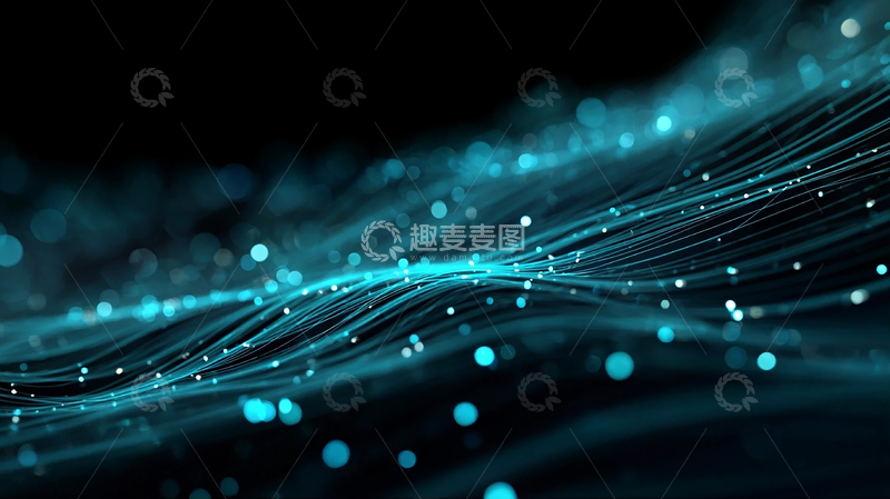 高清大图下载【趣麦麦图】赛博深海之夜的低语