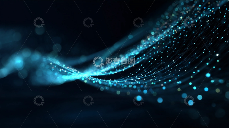 高清大图下载【趣麦麦图】星际数据之舞