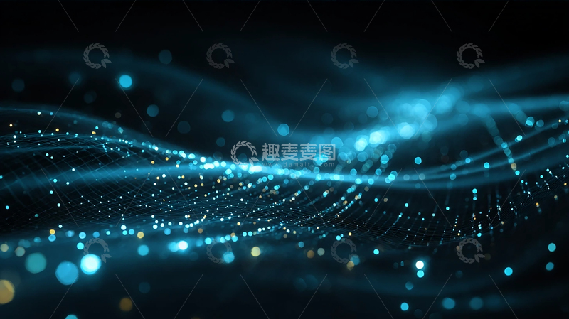 高清大图下载【趣麦麦图】未来星河的数据狂想