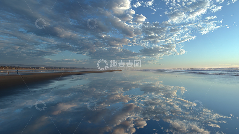 高清大图下载【趣麦麦图】云海与海岸的交响乐