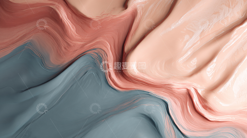 高清大图下载【趣麦麦图】梦幻色彩交织的抽象艺术