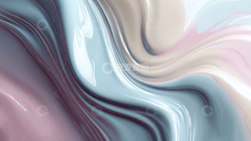 高清大图下载【趣麦麦图】梦幻流光的色彩交响