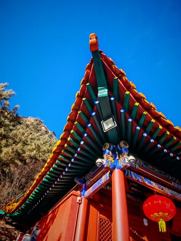 传统建筑飞檐翘角美景
