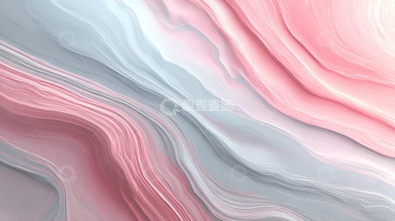 高清大图下载【趣麦麦图】梦幻彩色流动之诗