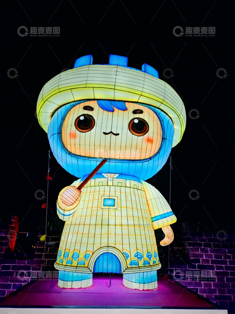 高清大图下载【趣麦麦图】卡通灯笼节日装饰设计元素