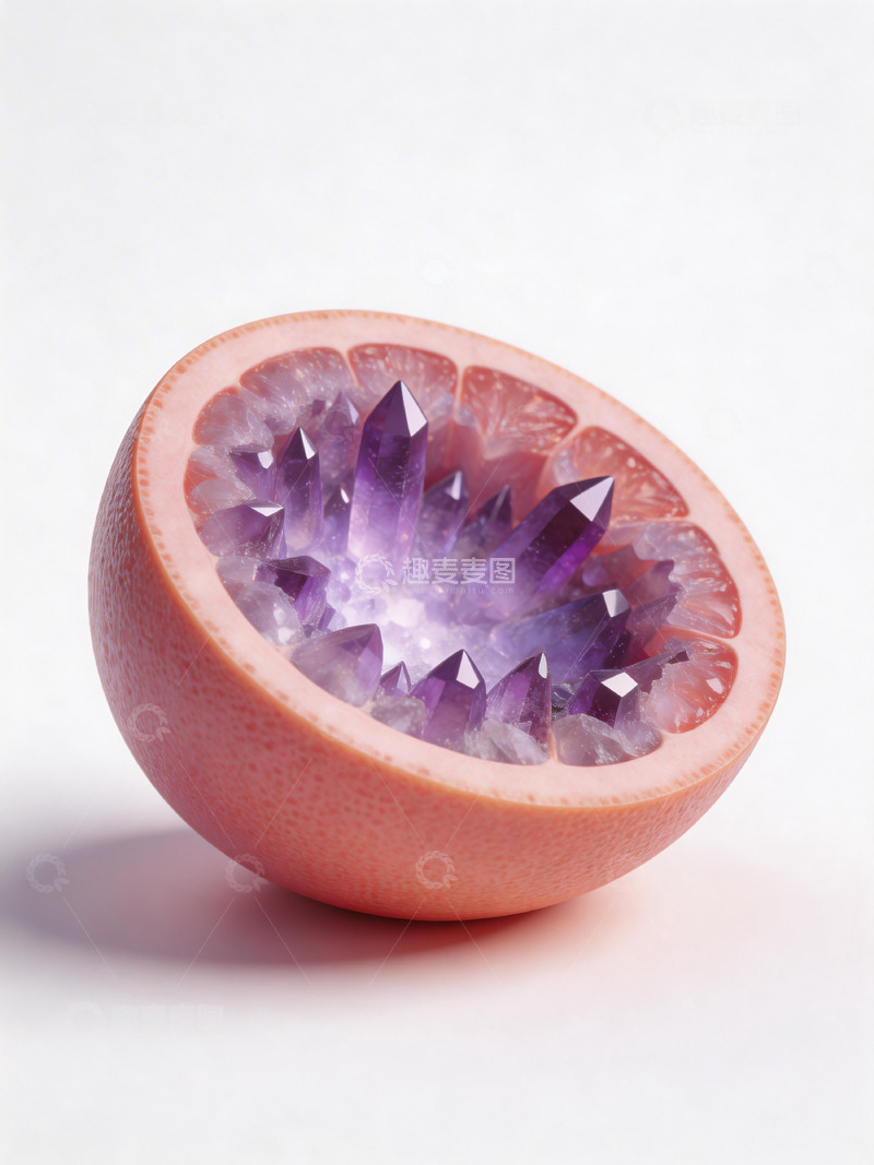 高清大图下载【趣麦麦图】创意水晶水果装饰艺术照