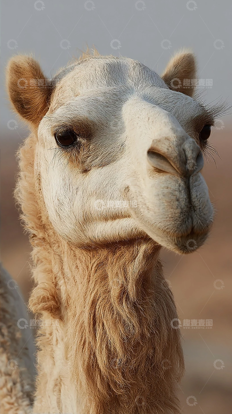 高清大图下载【趣麦麦图】沙漠之鹰的孤独身影