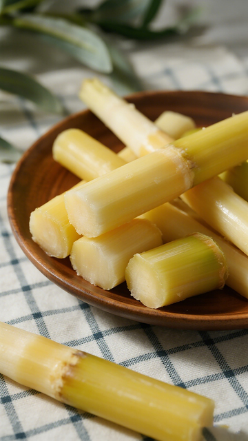 清新甘蔗美食摄影