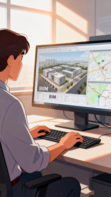 BIM建筑建模软件操作场景